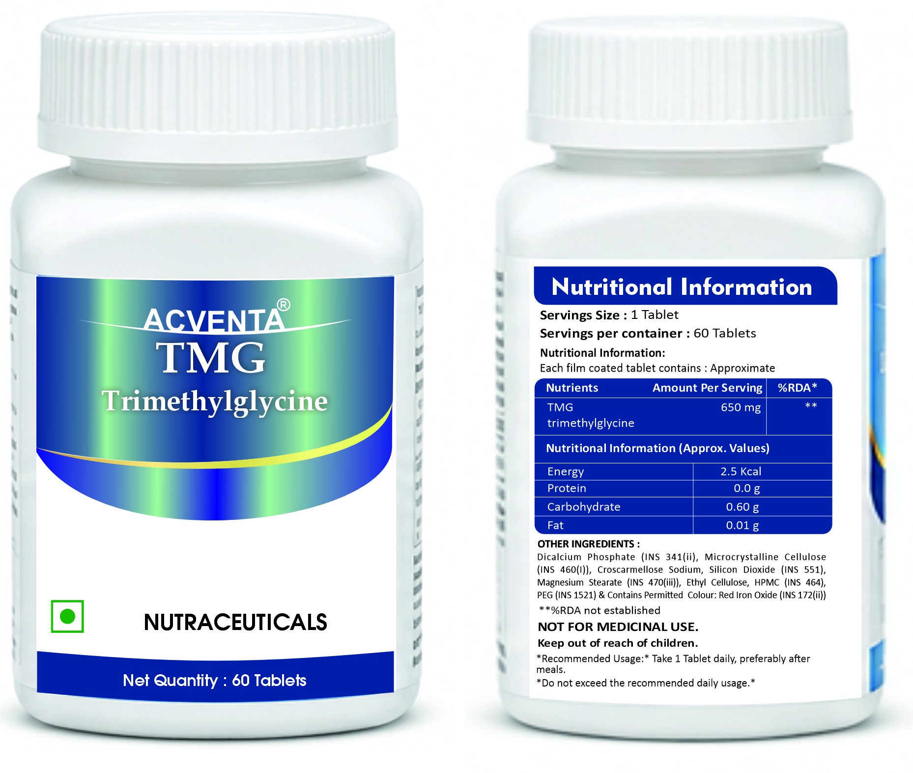 TMG Trimethylglycine 650